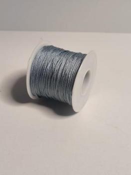 Knüpfgarn 85m  1mm silber